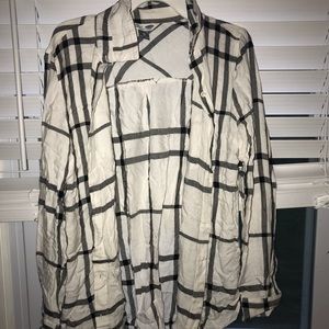 Old Navy Tops - Black and white flannel Old Navy Tops - Black and white flannel